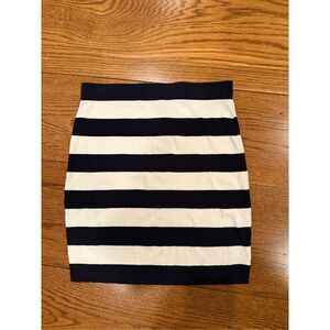 Theory Striped Knit Mini Skirt - NWT - Size Small